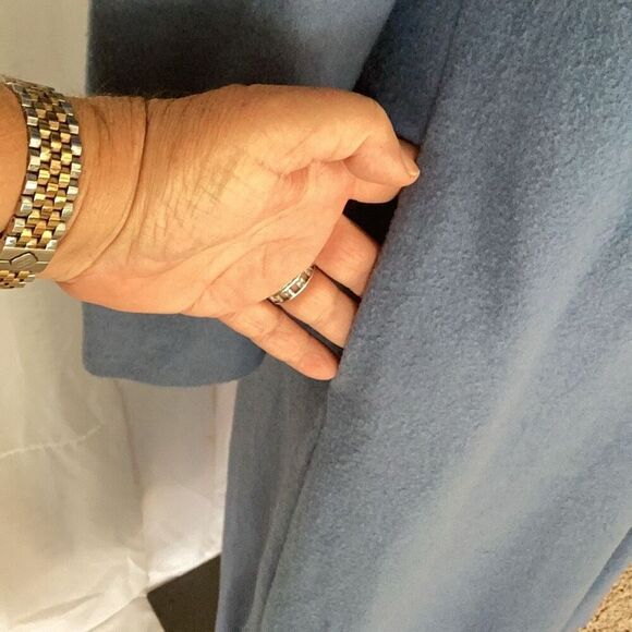 Three Bird Nest Simply Comfort Jumpsuit Blue Women’s Large Long Sleeve - Picture 5 of 9